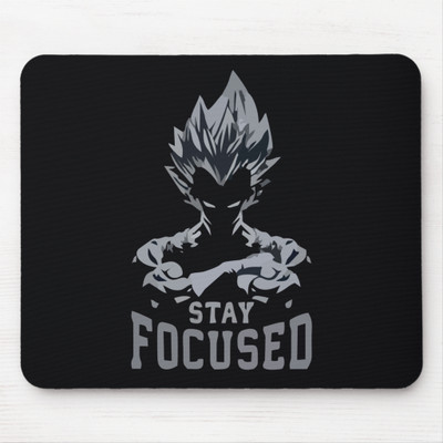 harshitaecom Stay Focused Mouse Pad – Boost Your Productivity! Mousepad(Black)