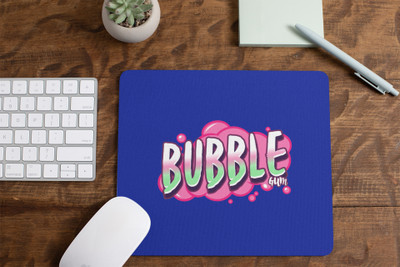 Epic Merch Bubble gum Non Slip Base Mousepad(Multicolor)