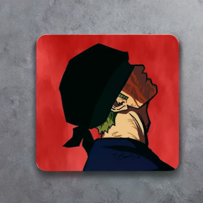 TheSlidingMouse Iconic Zoro Mousepad For Gaming And Office Non Slip Base Mousepad(Multicolor)