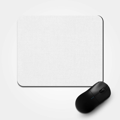 Party Gift Easily Clean and Non Slip Surface pad for Freely Work on Laptop, Computer Non Slip Base Mousepad(White)