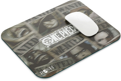 rssh creation One Piece Anime Print, Anti - Slip Base, High Durability Mouse Pad Non Slip Base Mousepad(Multicolor)