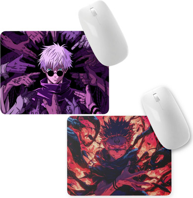 Aniithing Anime Combo gaming Mouse Pad Non-Slip Rubber Base for Computer leptop Mousepad Non Slip Base Mousepad(Multicolor)