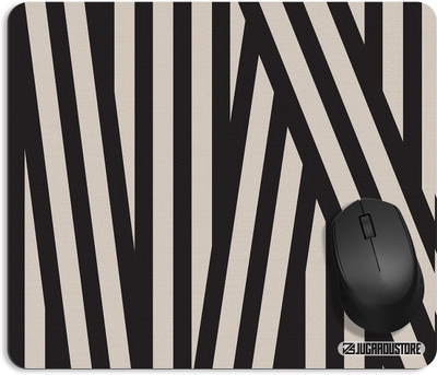 JugaaduStore N&C_1_162 Non Slip Base Mousepad(Black)
