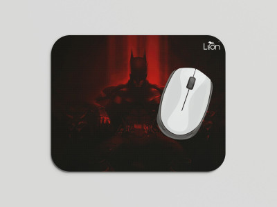 leeon L-MP1-230-batman dc superhero Non Slip Base Mousepad(Multicolor)