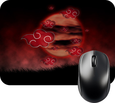 FINIXSTORE Anime Akatsuki Naruto Printed Mouse Pad (9 inch x 7 inch) Non Slip Base Mousepad(Multicolor)