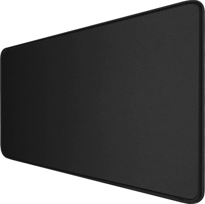 Nurmantras Dual-Sided Desk Pad Non Slip Base Dual Sided Mousepad(Black)