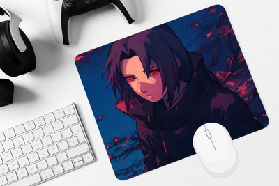Eshaaver Anime Print Water Proof Non-Slip Rubber Base Mousepad for PC & Laptop Non Slip Base Mousepad(Multicolor5)