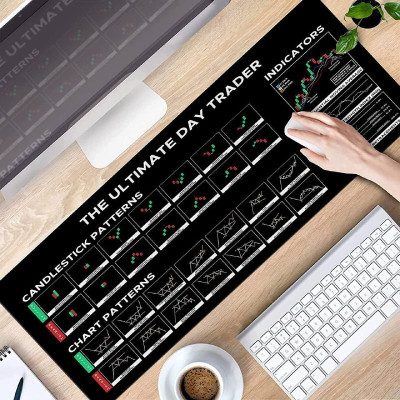mmvaghani Stock Market Day Trader Pad Mousepad(Multicolor)
