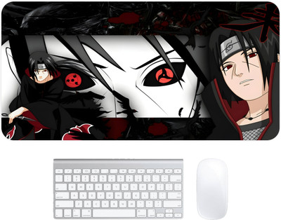 Kuavi Itachi Uchiha Gaming Laptop Mouse Pad Non Slip Base Mousepad(Multicolor)