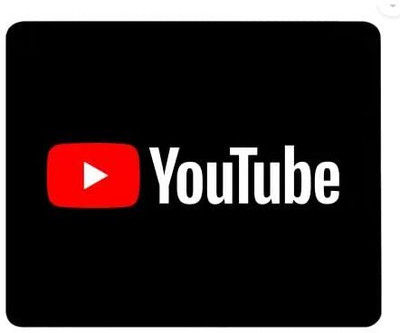 PERFECTMART YouTube Mouse Pad for Laptop,Mouse,Gaming Computer Non-Slip Rubber Base Mousepad Non Slip Base Mousepad(Multicolor)