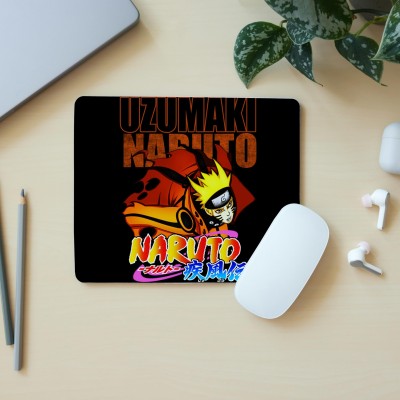 Pranay Naruto Anime Printed - Anti-Slip Anti Skid & Smooth Control | 9 x 7.5 inch, Mousepad(Multicolor)