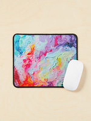 Aaltu Faltu Elements – Spectrum Abstraction Mouse Pad Mousepad(Multicolor)