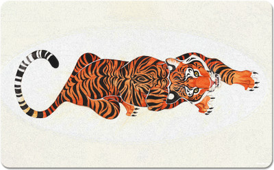 PRINTNAWAB Predator Claw Large Surface Desk Pad Waterproof for PC Gaming Non Slip Base Mousepad(Multicolor)