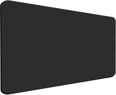 TRENDSINLIGHT 23X11 Inch Non Slip Base Printed Non Slip Base Mousepad(Black)