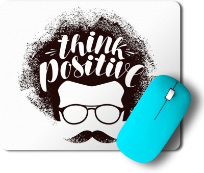 Printwala Never Give Up | Motivational Quotes|Think Positive| Success Mousepad(MP-57) Mousepad(Black)