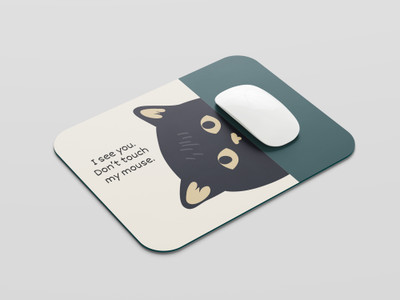Maruti Enterprise Premium Quality Mouse Pad for Computer Laptop Notebook Anti Slip Rubber Based Non Slip Base Mousepad(Multicolor)