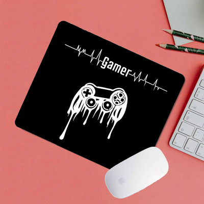 VM SHOPPING MALL Premium Mouse Pad - 7.5x9 in, Non-Slip, Smooth Surface (MP-S-A50) Non Slip Base Mousepad(Black)