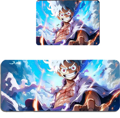 Aniithing Anime Printed Large Gaming XXL Extended Mouse Pad, Water proof, Desk Mat Non Slip Base Mousepad(Multicolor)