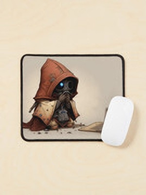 Aaltu Faltu Cute Tech-Priest – Adorable Adeptus Mechanicus Mouse Pad Non Slip Base Mousepad(Multicolor)