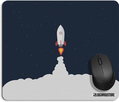 JugaaduStore N&C_1_158 Non Slip Base Mousepad(Blue)