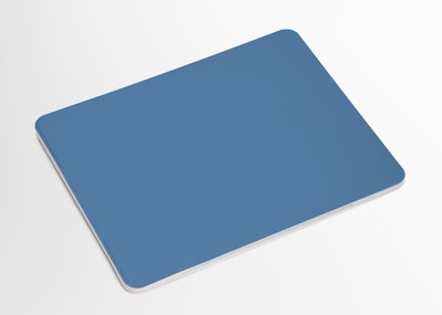 ENTERPRISEaj 9.5X7.9X0.12 Inch Non Slip Rubber Base Printed Non Slip Base Mousepad(Light Blue)
