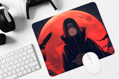 Eshaaver Anime Print Water Proof Non-Slip Rubber Base Mousepad for PC & Laptop Non Slip Base Mousepad(Multicolor3)