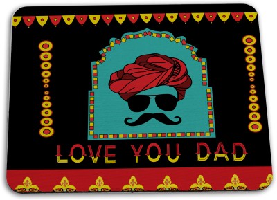 INDICRAFTS Mousepad for dad Mousepad(Multicolor)