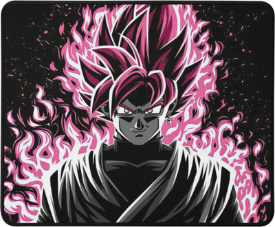 city ribbons Goku Attack Mode Mouse Pad – Ideal for Gamers Non Slip Base Mousepad(Multicolor)