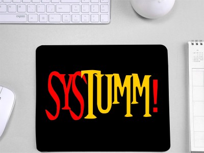 InkWynk Elvish Yadav Systumm Printed 3mm thick Mousepad(Black)
