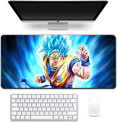 Nevercrox Solutions Super Saiyan Blue Goku Gaming Desk Mat Non Slip Base Mousepad(Multicolor)