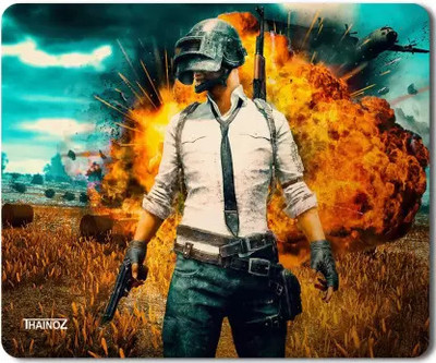 dk printing SUPER PUBG-aag-mousepad-non-slip-rubber-base-mouse-pad-for-computer-original Non Slip Base Mousepad(Black)