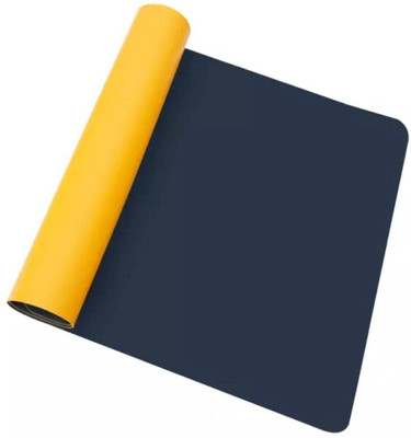 Miranshi Enterprise Leather Drawer Mat(Yellow, Blue, Large)