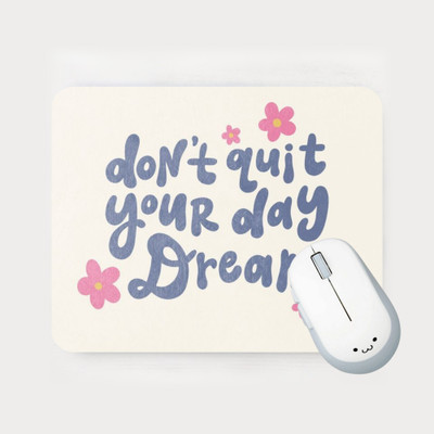 S Creation Mouse Pad for girls for laptop, Gaming Computer Non-Slip Base m-7 Non Slip Base Mousepad(Pink)