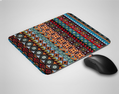 Goodprint PSK-MOSPD-MP53 Mousepad(Traditional Stripes Mandala Pattern 8)