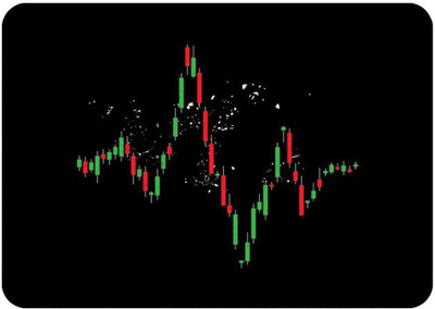 Artefact Candlestick Pattern Mouse Pad FKMP00209 Mousepad(Multicolor)