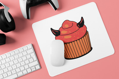 Epic MousePds Evil Cake Mousepad(White)