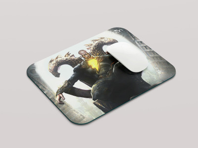 leeon L-MP1-1-233-black-adam L2 Non Slip Base Mousepad(Multicolor)