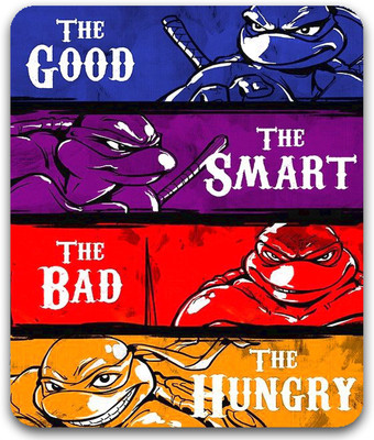 Get Fatang Mutant Ninjas Non Slip Base Mousepad(Multicolor)