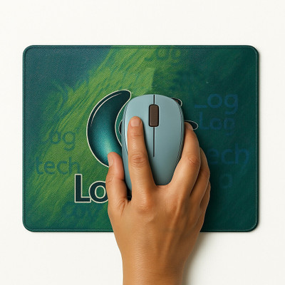 OGITECH Premium Mouse Pad | Waterproof & Anti-Slip | Smooth Surface for Office & Gaming Non Slip Base Mousepad(Green)