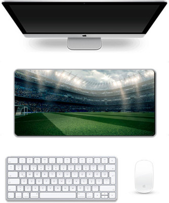 Nevercrox Solutions Stadium View Gaming Desk Mat Non Slip Base Mousepad(Multicolor)