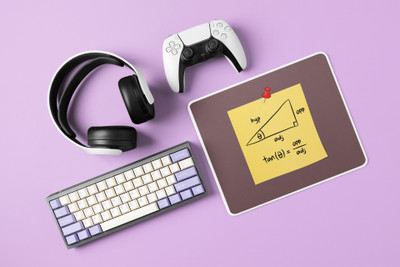 Epic Merch Tan theta Non Slip Base Mousepad(Multicolor)