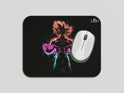 leeon L-MP1-252-goku-ultra-instinct-dragon-ball Non Slip Base Mousepad(Multicolor)