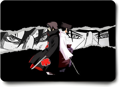 ASvik Creation Anime Gaming and Office Mouse Pad, Ultra-Smooth Surface, Anti slip Non Slip Base Mousepad(Black)