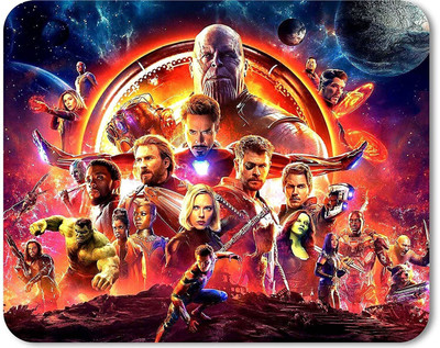 PASHUPATASTRA Avenger Printed MousePad for Computer, PC, Laptop Non Slip Base Mousepad(Multicolor)
