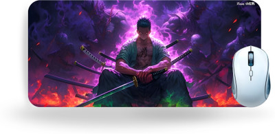 CHHAP CREATIONS GAMING MOUSEPADS, EXTRA LARGE SIZE MOUSEPADS-02 Non Slip Base Mousepad(Multicolor)