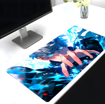 Eshaaver Laptop & Desktop Mat Gojo Animie Printed & Spill Proof-ANIMPADJJK006 Mousepad(Multicolor)