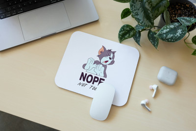 Zipcartz Cute Tom & Jerry Mouse Pad for Computers, Laptops, Office, Home and Gaming, Non Slip Base Mousepad(Multicolor)