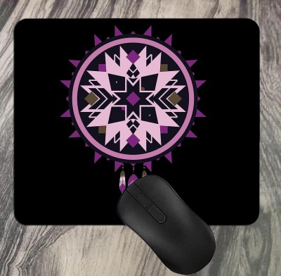 CREATIVE DONS Mandala Mousepad(Purple)