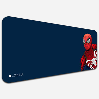 CLOZEU Mouse Pad, Large Extanded Desk Mouse Pad, Non-slip Spill-Resistant Non Slip Base Mousepad(Blue, Red)
