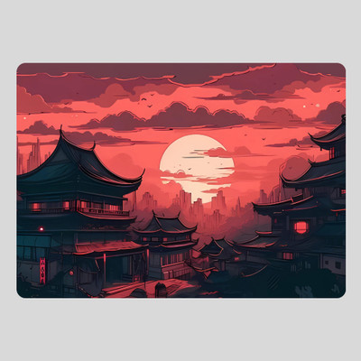 KAALPANIK MP-SunSet Mousepad(Multicolor)